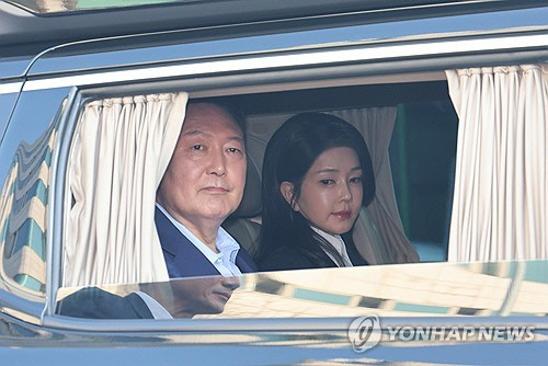 윤석열 전 대통령과 김건희 여사. 연합뉴스